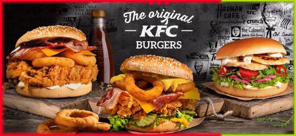 Original KFC Burgers