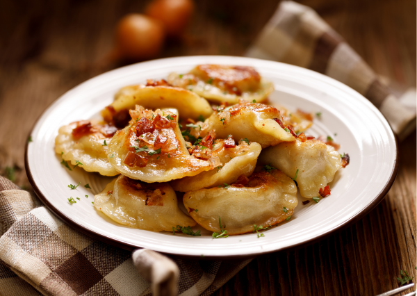 Pierogi z gesina