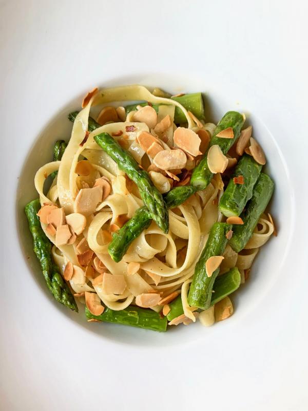 Bazyliszek tagliatelle.szpinak