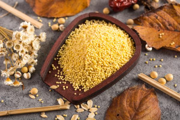 close up organic couscous