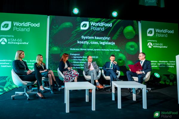 Debata system kaucyjny na WorldFood Poland