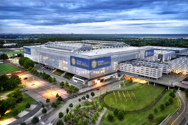 Duesseldorf Merkur Spielarena Fussballstadion